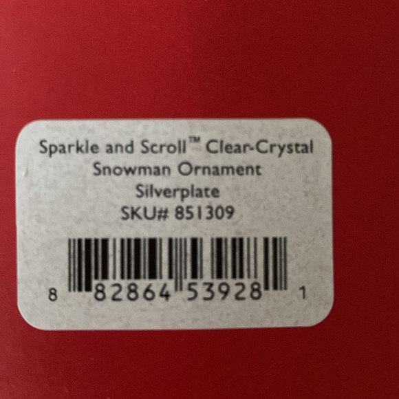 Lenox Christmas Snowman Ornament - Picture 9 of 9